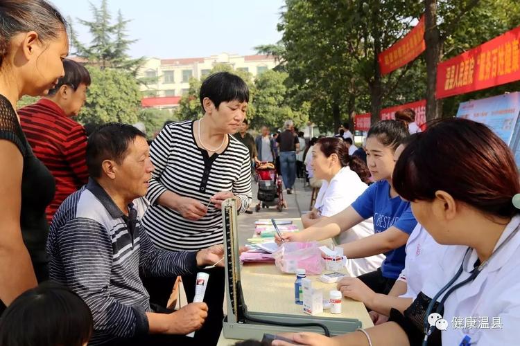 温县"服务百姓健康行动"大型义诊活动周切实惠民